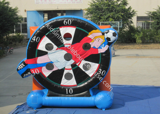 Jogos de futebol infláveis ​​atraentes para crianças Arena de futebol inflável 4 X 5m personalizada
