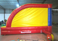 Jogos de tiro em estádio de futebol inflável clássico 5 x 4m, playground interno de casa de salto