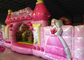 Impressão completa impermeável da princesa Bouncy Castle Digital, casa Bouncy gigante atrativa