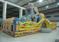 Robô inflável Fun City Indoor Playground 12x6.5x5.8m seguro não tóxico para parque de diversões