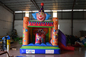 Combo inflável de palhaço de circo cheio de pintura digital engraçado salto temático de palhaço inflável com slide