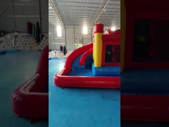 EN14960 Combinações de salto de água infláveis comerciais à prova de fogo