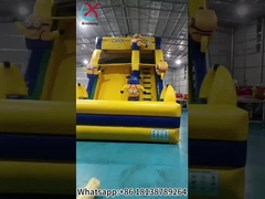 Minions comerciais Slide inflável Slides secos infláveis ao ar livre