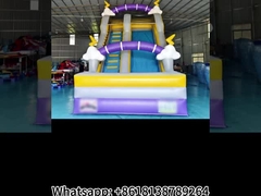 Comércio Nuvem Relâmpago Slide Inflavel Slides secos Inflaveis Castelo