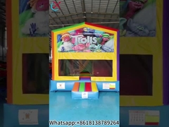 Custom New Style Inflatable Castle Anime Magic Temático Kids Jumping Castle