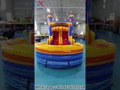 Festa do Castelo Inflavel Combo Slide Comercial Castelo Inflavel Bounce House