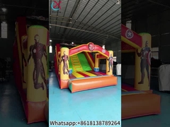 Fábrica de Slide Inflável Comercial Homem-Aranha Castelo de Salto Inflável