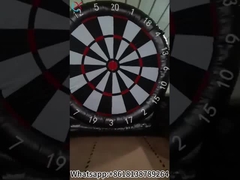 Futebol inflável Tiro alvo Futebol inflável Dart Board Sport Game