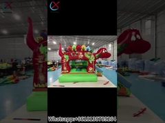 Dinossauro Bounce House Crianças Indoor Bounce House Mini Bouncy Castle