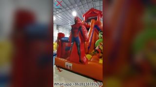 Vingadores Bounce House Slide Combo divertido