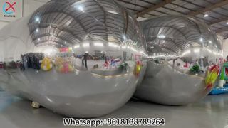 Bola de espelhos gigante para eventos e anúncios
