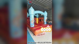 Mickey Castle Bounce House Festa infantil divertida