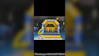 Minions Jumping Castle com Slide Fun!