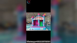 Princess inflável bounce house para aluguel de empresas