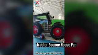Trator Bounce House Diversão Fazenda Festa Infantil
