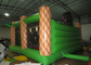Salto de floresta inflável em formato quadrado PVC inflável inflável linda impressão casa de chácara inflável para venda
