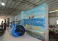 Parque infantil coberto de pintura digital, casa de jogos Undersea World Blow Up