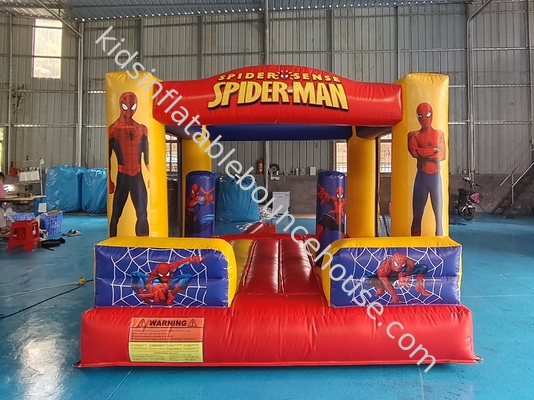 Novo Design Casa de Salto Inflavel Homem-Aranha Herói Cartoon Trampolim Inflavel Casa de Salto Castelo Para Crianças