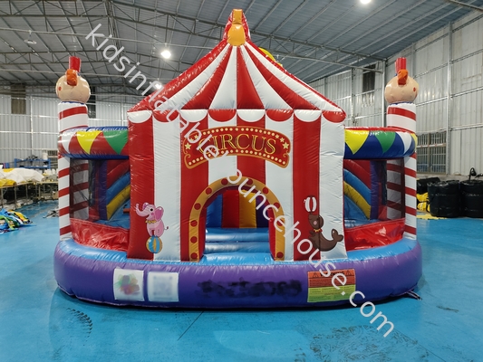Castelo Inflavel Casa Inflavel com Slides Palhaço Circo Inflavel Combo Para Festa Para Crianças