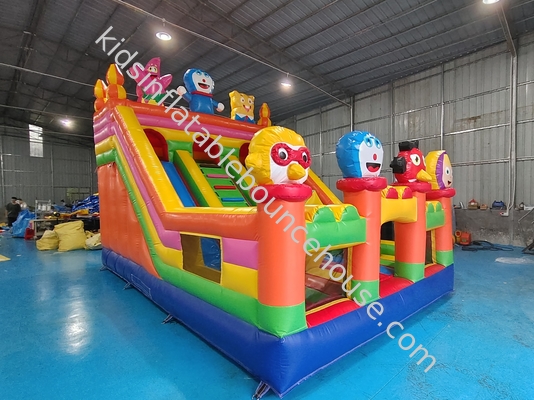 Impressão Digital Comercial Slide Seco Inflavel Slides Duplos Figuras de Cartão Para Outdoors Para Crianças