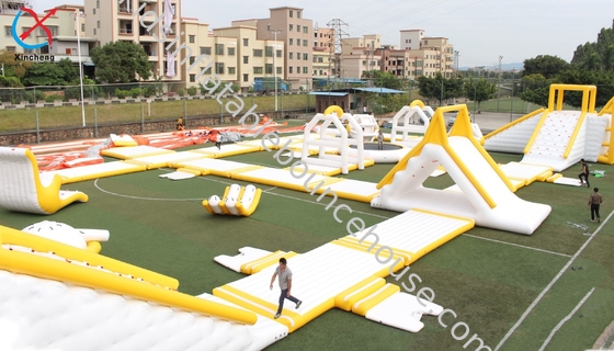 Fornecedor Gaint Floating 0.9mm PVC Outdoor Inflatable Water Park Equipamento OEM/ODM