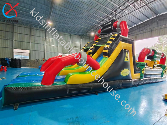 Fornecedor Cursos de obstáculos infláveis Zona de perigo Jogos temáticos Castelo de saltos