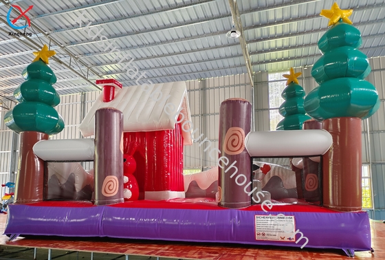 Fabricante Bloqueador Inflavel Casa de Natal Bloqueador Inflavel Casa Para Crianças