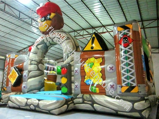 Fornecedor The Gorilla Inflatable Fun City Inflatable Jumping House Parque de diversões