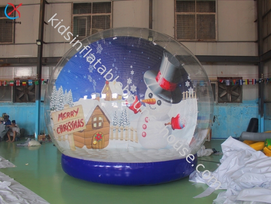 Bolas infláveis de Natal Floco de neve Inverno Homem de Neve Tema Bola inflável