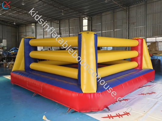 Commercial Outdoor Interactive Game Inflável Wrestling Boxing Ring Sport Game