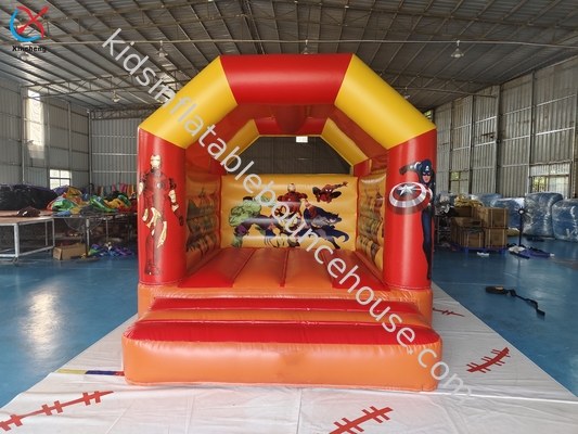 Commercial Inflavel Os Heróis da Marvel Casa de Salto Inflavel Castelo Bouncy
