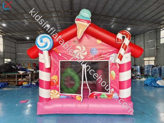 Casa de salto inflável de qualidade comercial Casa de doces Castelo de salto inflável