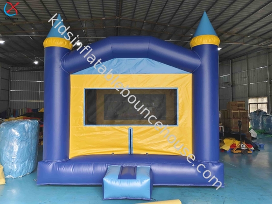 Fábrica OEM/ODM Casa de salto inflável Quadrada Azul Casa de salto Castelo