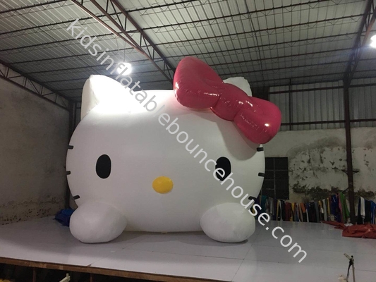 Festas e eventos personalizados Sinais publicitários infláveis Hello Kitty Explodir Cartoon